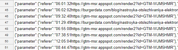 Сниффер gtm-msr.appspot.com